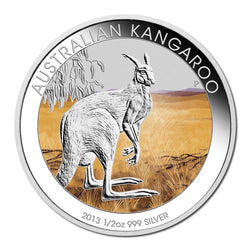 2013 Australian Outback 1/2oz Silver Coloured Coin Collection