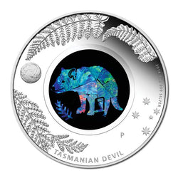 2014 Opal Series - Tasmanian Devil 1oz Silver Proof