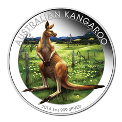 2014 Kangaroo WMF Berlin Show Special 1oz Silver