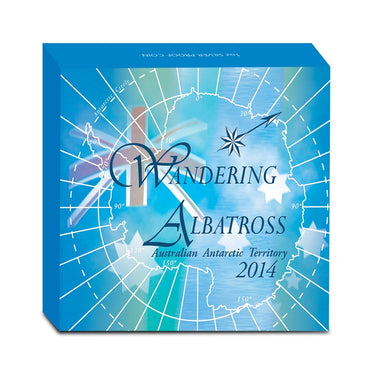 2014 Australian Antarctic Territory Series - Wandering Albatross 1oz Silver Proof
