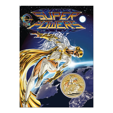 $1 2014 Super Powers - Flight Coloured UNC