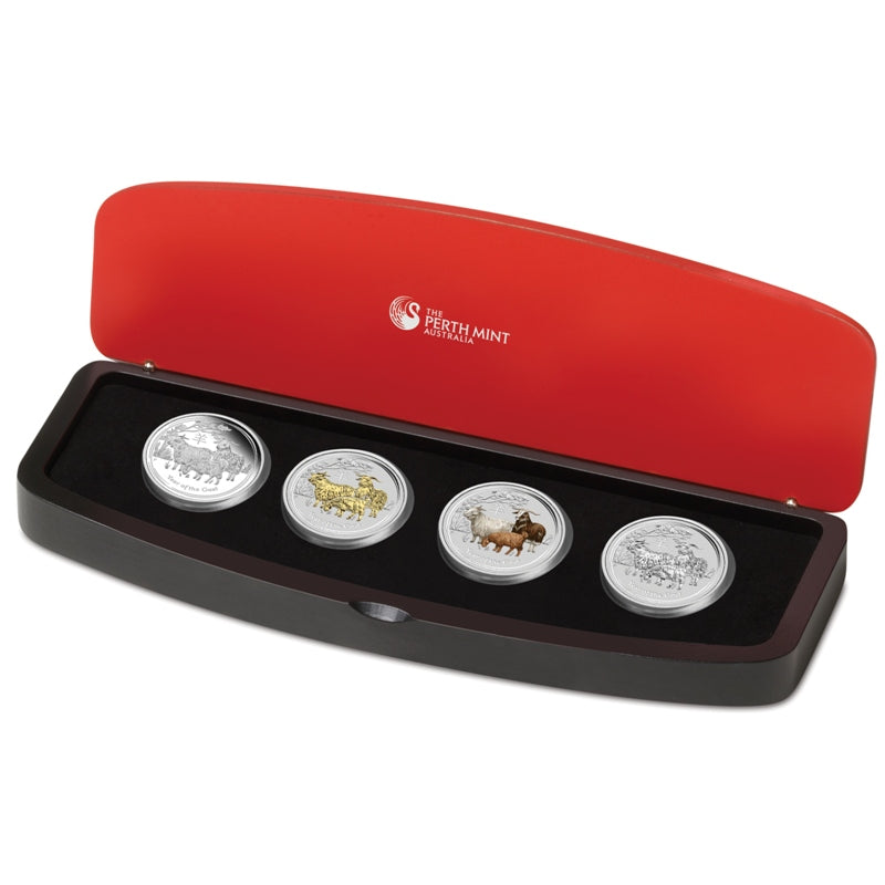 2015 Year of the Goat 1oz Silver Typeset Collection