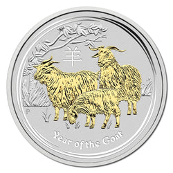 2015 Year of the Goat 1oz Silver Typeset Collection