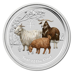 2015 Year of the Goat 1oz Silver Typeset Collection