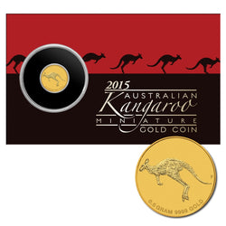 $2 2015 Kangaroo Mini Gold 99.99% 0.5g