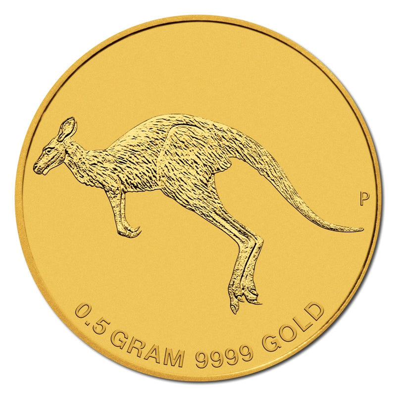 $2 2015 Kangaroo Mini Gold 99.99% 0.5g