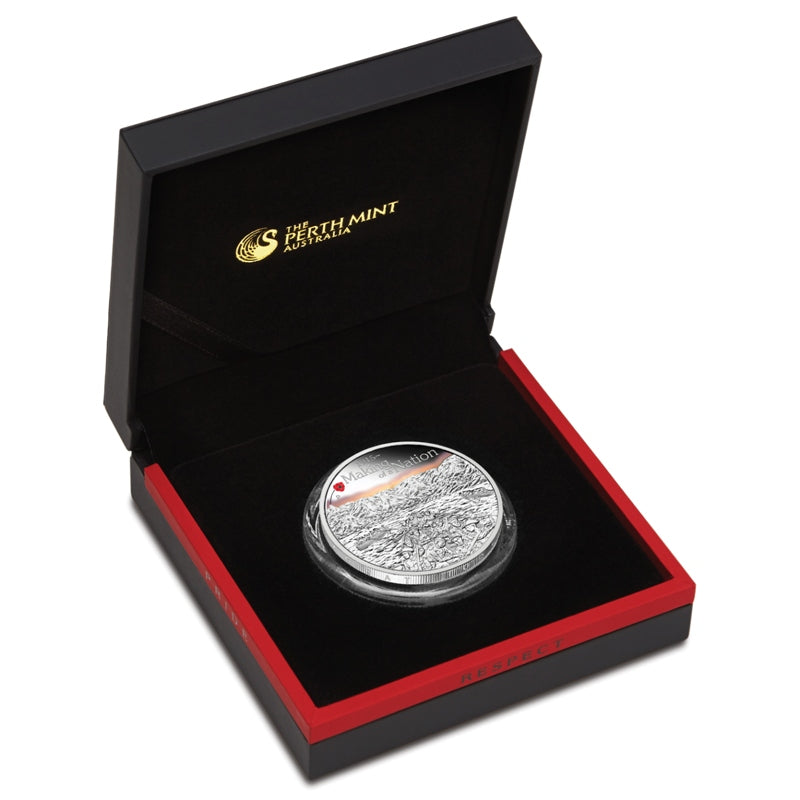 2015 The ANZAC Spirit - Making a Nation 1oz Silver Proof