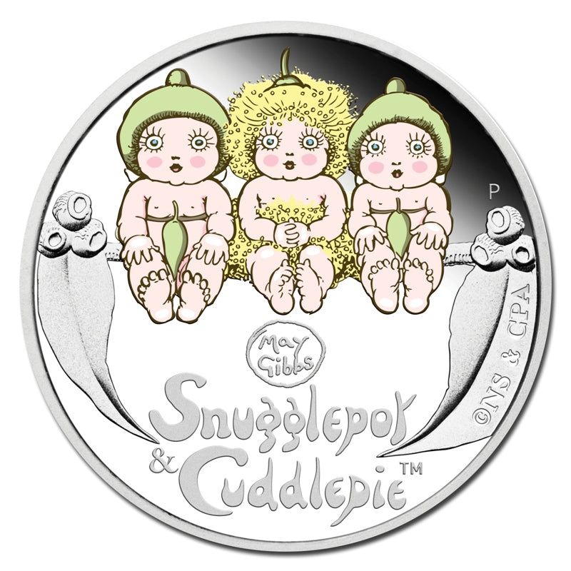 2015 Snugglepot & Cuddlepie 1/2oz Silver Proof