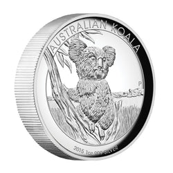 2015 Australian Koala 1oz Silver Proof High Relief