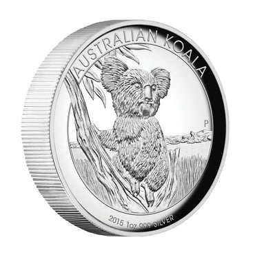 2015 Australian Koala 1oz Silver Proof High Relief