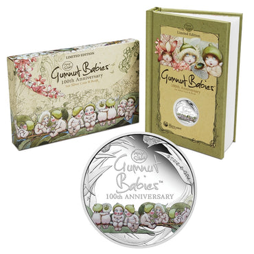 2016 100th Anniversary of Gumnut Babies 1oz Silver Coin & Book