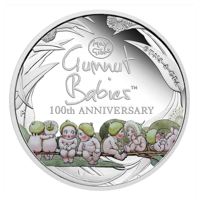 2016 100th Anniversary of Gumnut Babies 1oz Silver Coin & Book