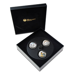 2014-2018 The ANZAC Spirit - 1/2oz Silver 15 Coin Proof inc. $1 Red Poppy