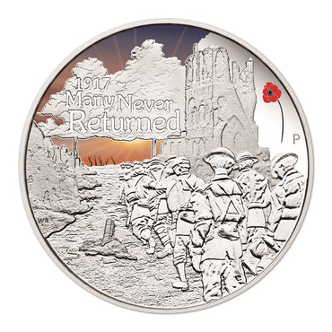 2017 ANZAC Spirit  - Battle of Ypres 1oz Silver