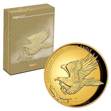 2015 Wedge-Tailed Eagle 2oz Gold Proof High Relief