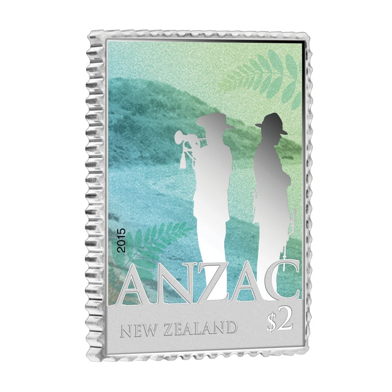 2015 ANZAC 1/2oz Coin & Stamp Set