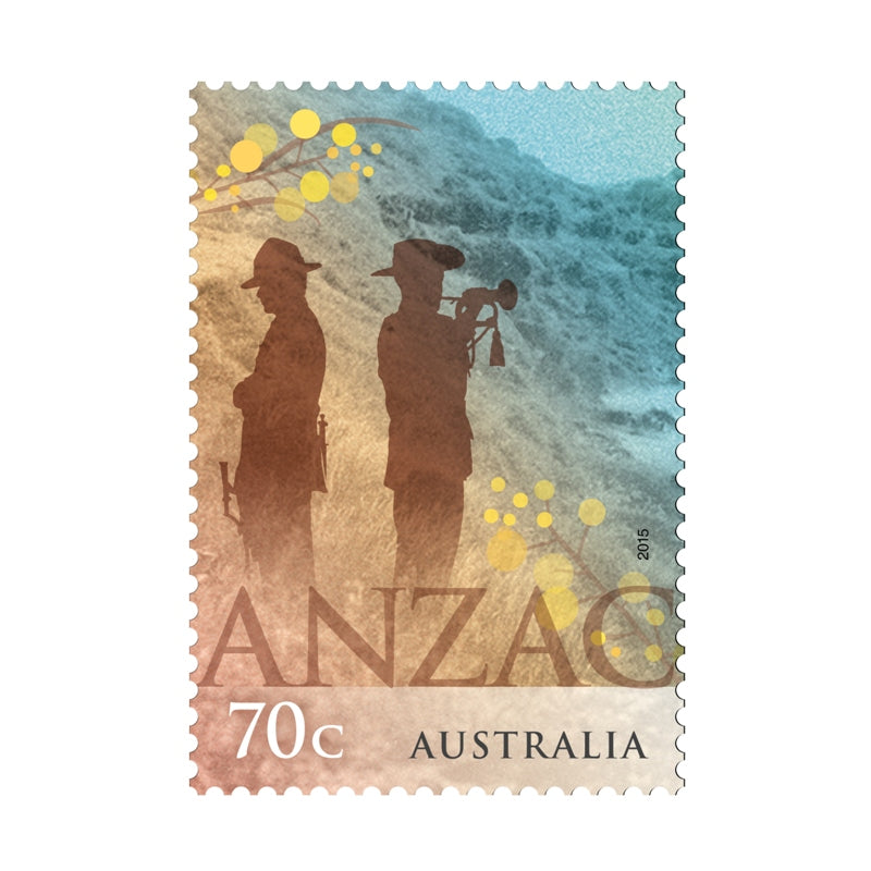 2015 ANZAC 1/2oz Coin & Stamp Set