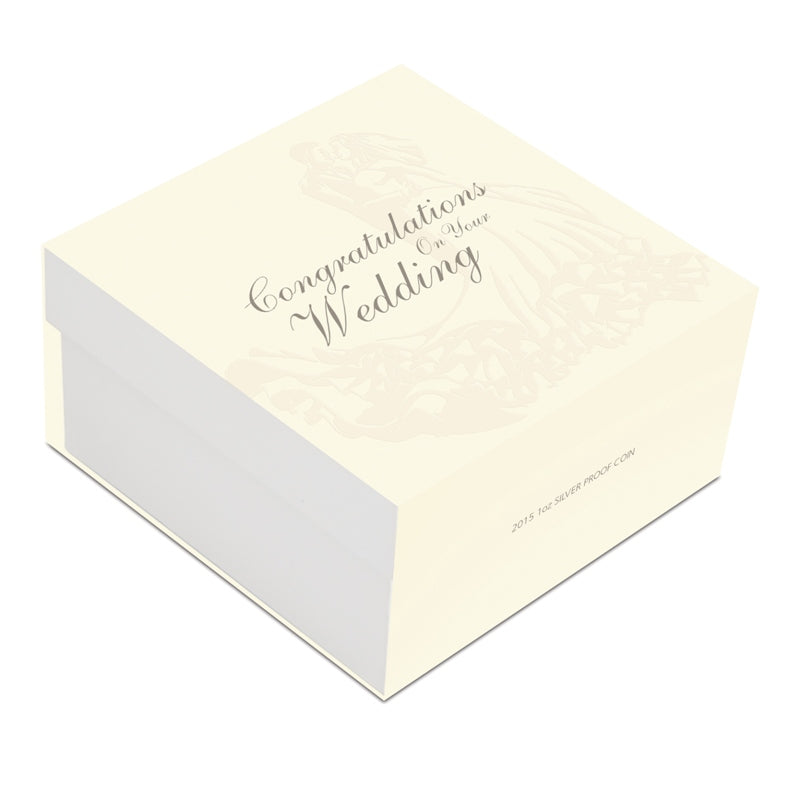 2015 Wedding 1oz Silver Proof Coin