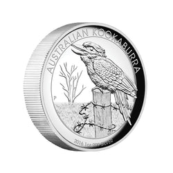 2016 Kookaburra 1oz Silver Proof High Relief