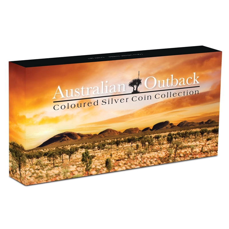 2015 Australian Outback 1/2oz Silver Coloured Coin Collection