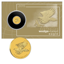 $2 2015 Wedge-Tailed Eagle Mini Gold 99.99% 0.5g