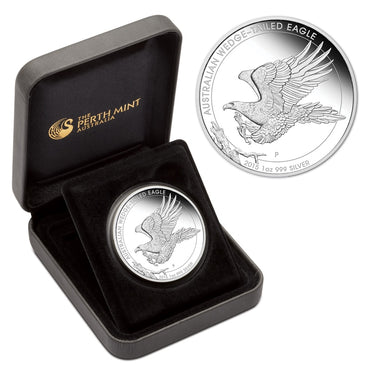 2015 Australian Wedge-Tailed Eagle 1oz Silver Proof | 2015 Australian Wedge-Tailed Eagle 1oz Silver Proof reverse | 2015 Australian Wedge-Tailed Eagle 1oz Silver Proof box