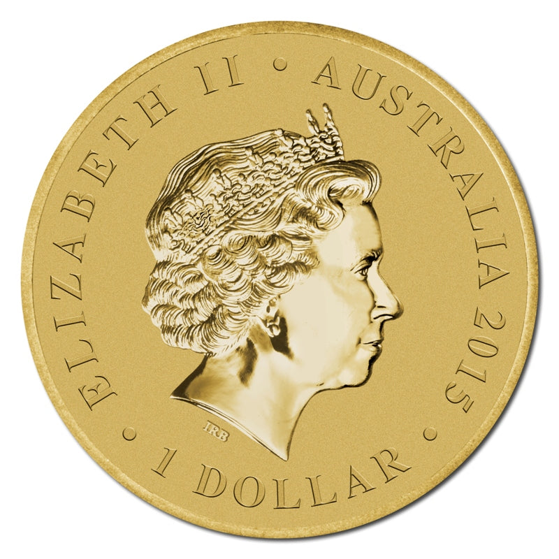 2015 $1 ANZAC Day - Lest We Forget UNC Coin