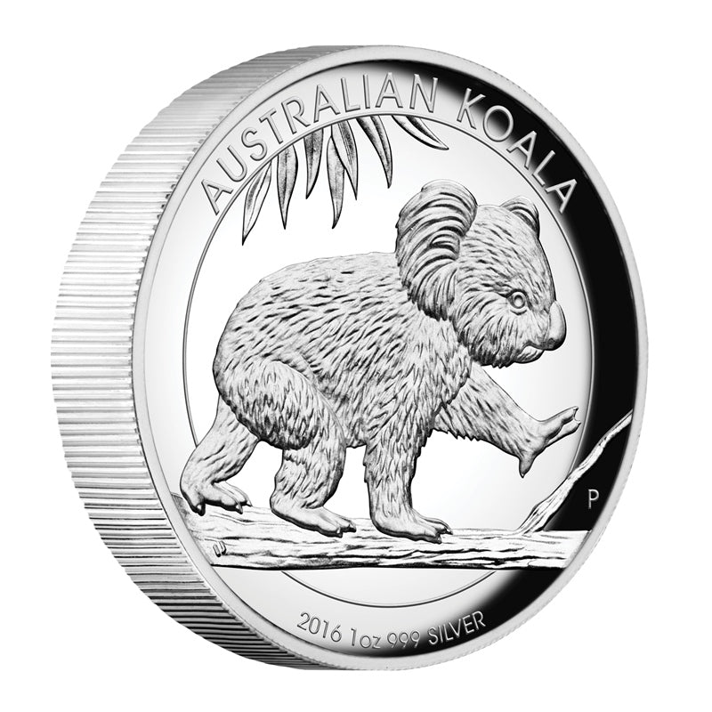 2016 Australian Koala 1oz Silver Proof High Relief