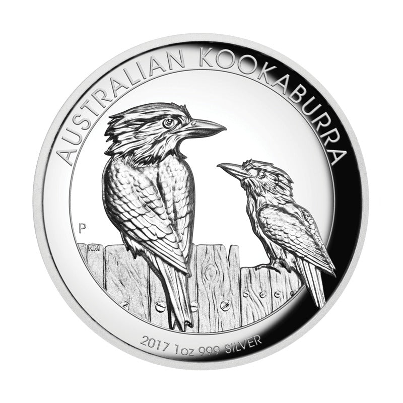 2017 Australian Kookaburra 1oz Silver Proof High Relief