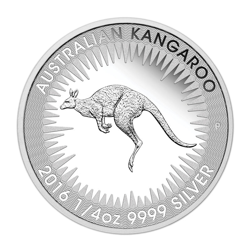 2016 Australian Kangaroo 1/4oz Silver Proof