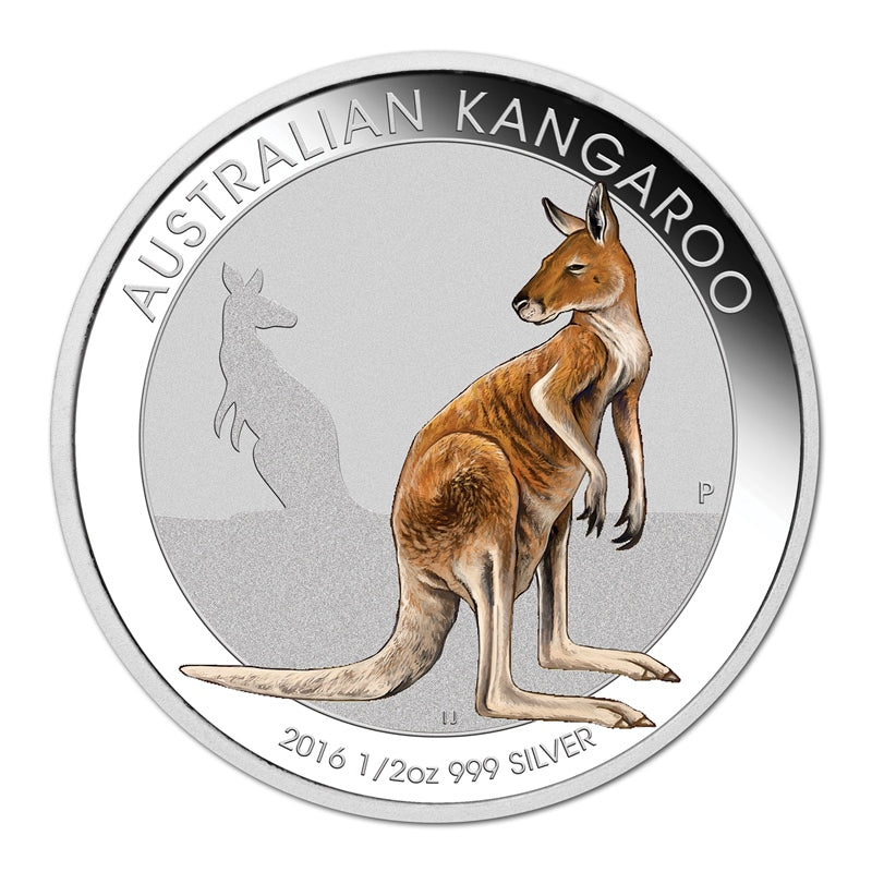 2016 Kangaroo 1/2oz Silver Coloured - Melbourne Money Expo
