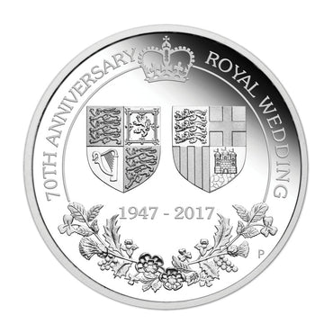 2017 70th Anniversary of the Royal Wedding 1oz Silver Proof