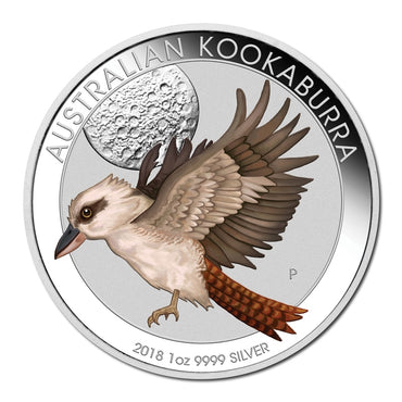 2018 Kookaburra 1oz Silver Coloured WMF Berlin Show Special