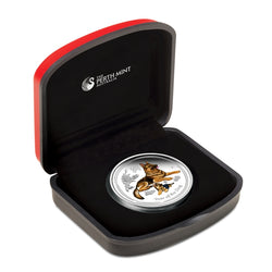 2018 Year of the Dog Coloured 1oz Silver Proof