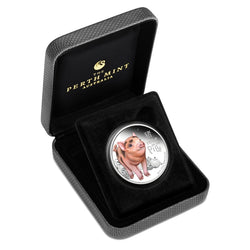 Tuvalu 2019 Baby Pig 1/2oz Silver Proof