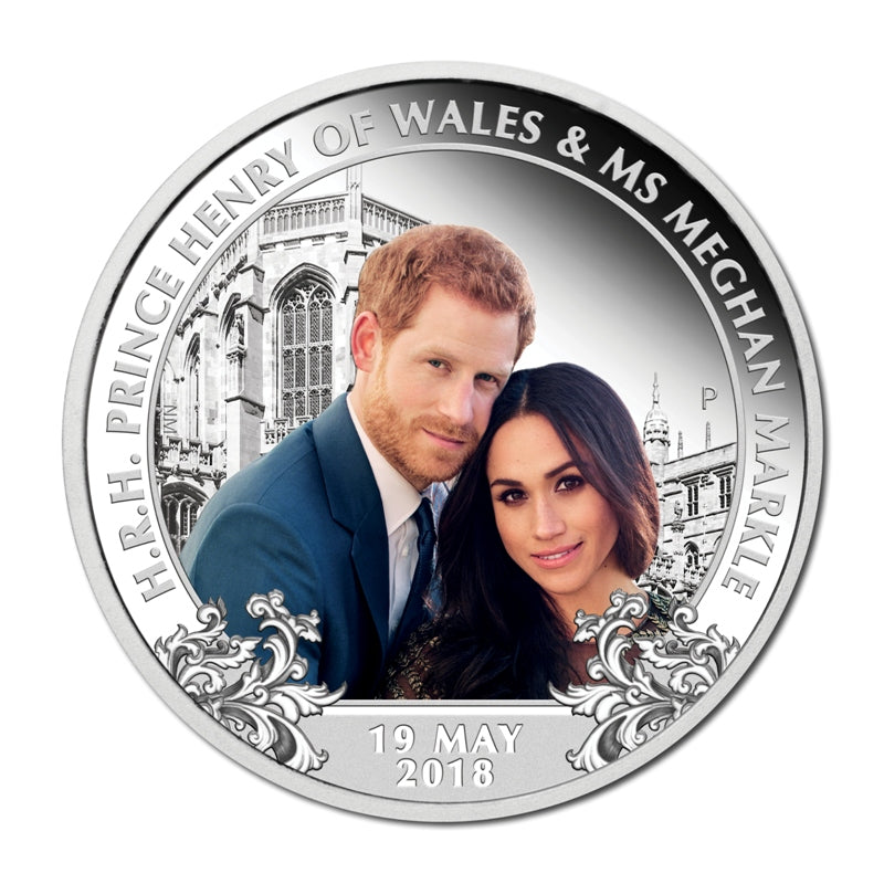2018 Royal Wedding 1oz Silver Proof Coin