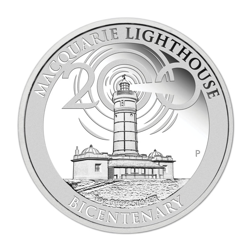 2018 Macquarie Lighthouse Bicentenary 1oz Silver Proof