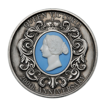 2019 Queen Victoria 200th Anniversary 2oz Silver Cameo