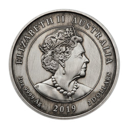 2019 Queen Victoria 200th Anniversary 2oz Silver Cameo