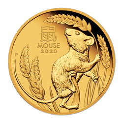 2020 Year of the Mouse 1/10oz $15 Gold Proof