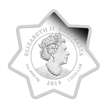 2019 Christmas Reindeer 1oz Silver Proof