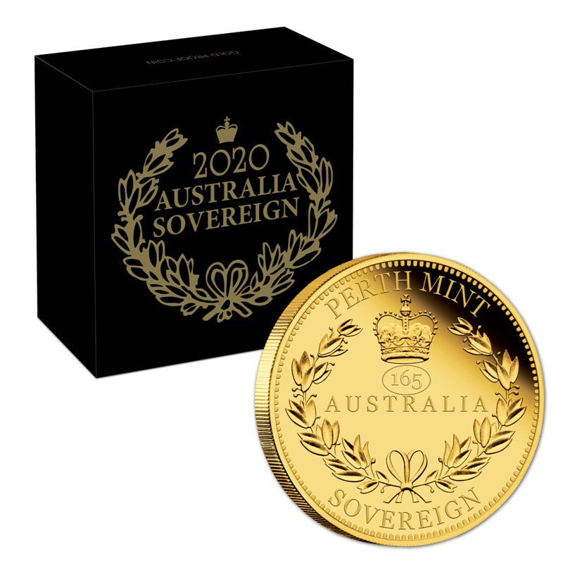2020 Australia Gold Sovereign Proof | 2020 Australia Gold Sovereign Proof REVERSE | 2020 Australia Gold Sovereign Proof OBVERSE