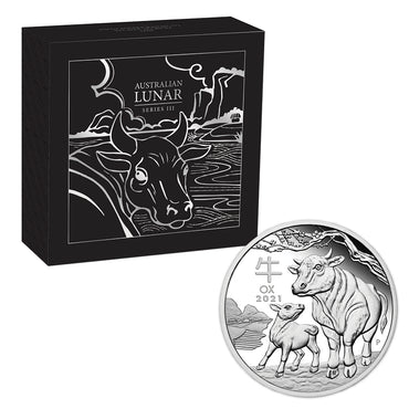 2021 Year of the Ox 1/2oz Silver Proof