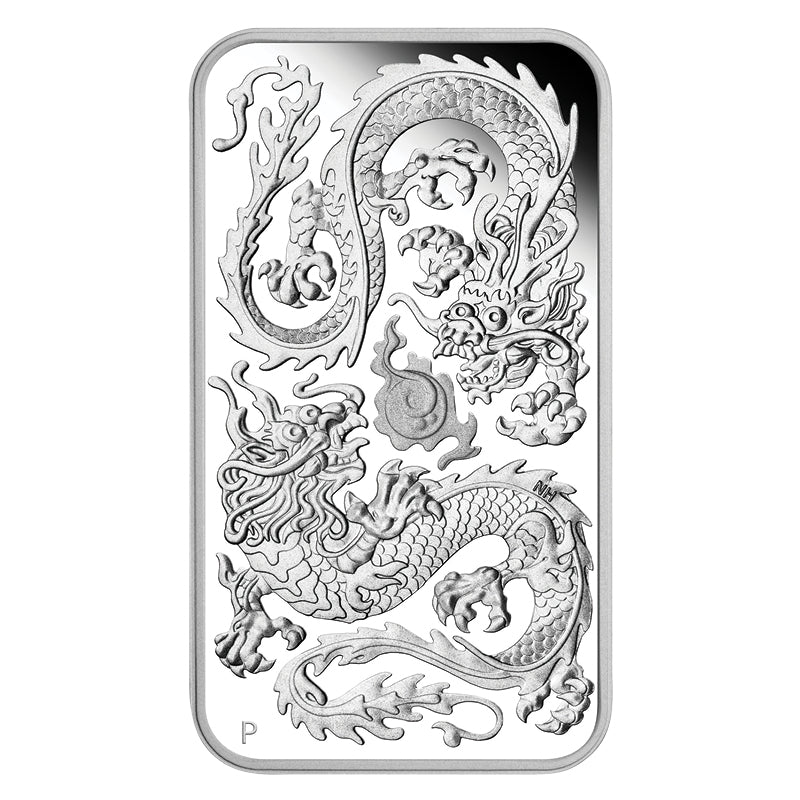 2020 Dragon Rectangular 1oz Silver Proof