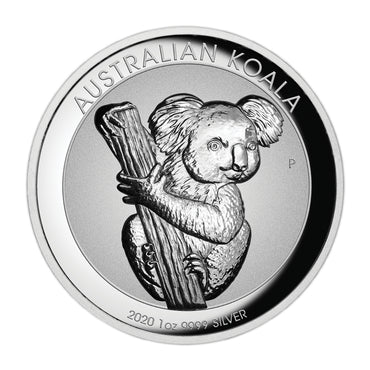 2020 Koala 1oz Silver $1 UNC