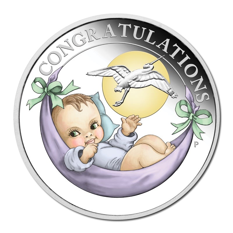 2022 Newborn 1/2oz Silver Proof Coin