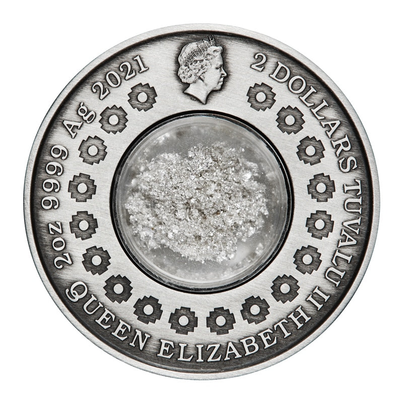 Tuvalu 2021 Tears of the Moon 2oz Silver