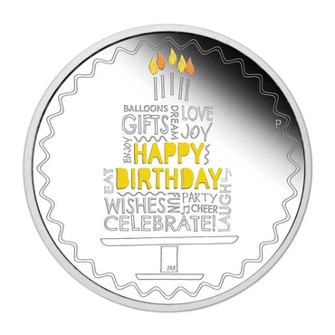 2022 Happy Birthday 1oz Silver Proof