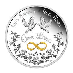 2023 One Love 1oz Silver Proof