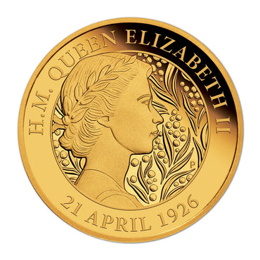 2021 Queen Elizabeth II 95th Birthday 1/4oz Gold Proof